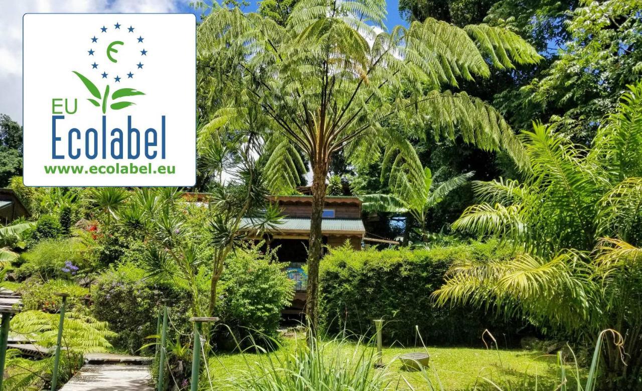 Les Bananes Vertes Ecolodges Saint-Claude Kültér fotó