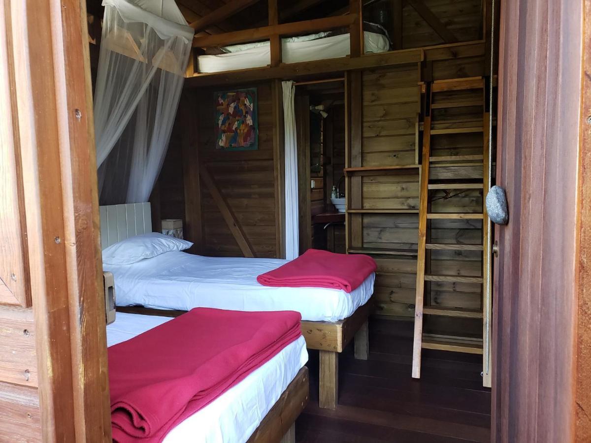 Les Bananes Vertes Ecolodges Saint-Claude Kültér fotó