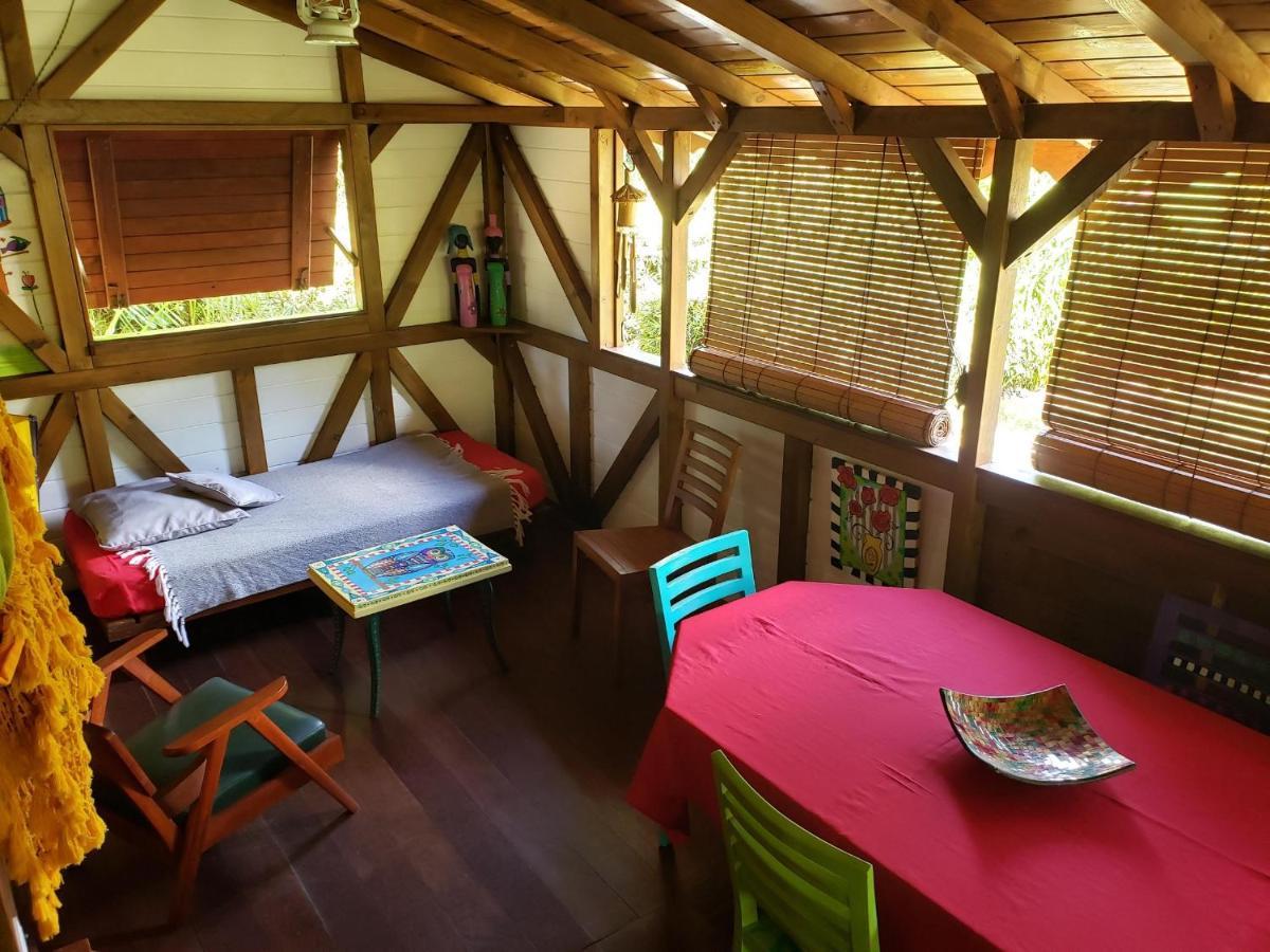 Les Bananes Vertes Ecolodges Saint-Claude Kültér fotó