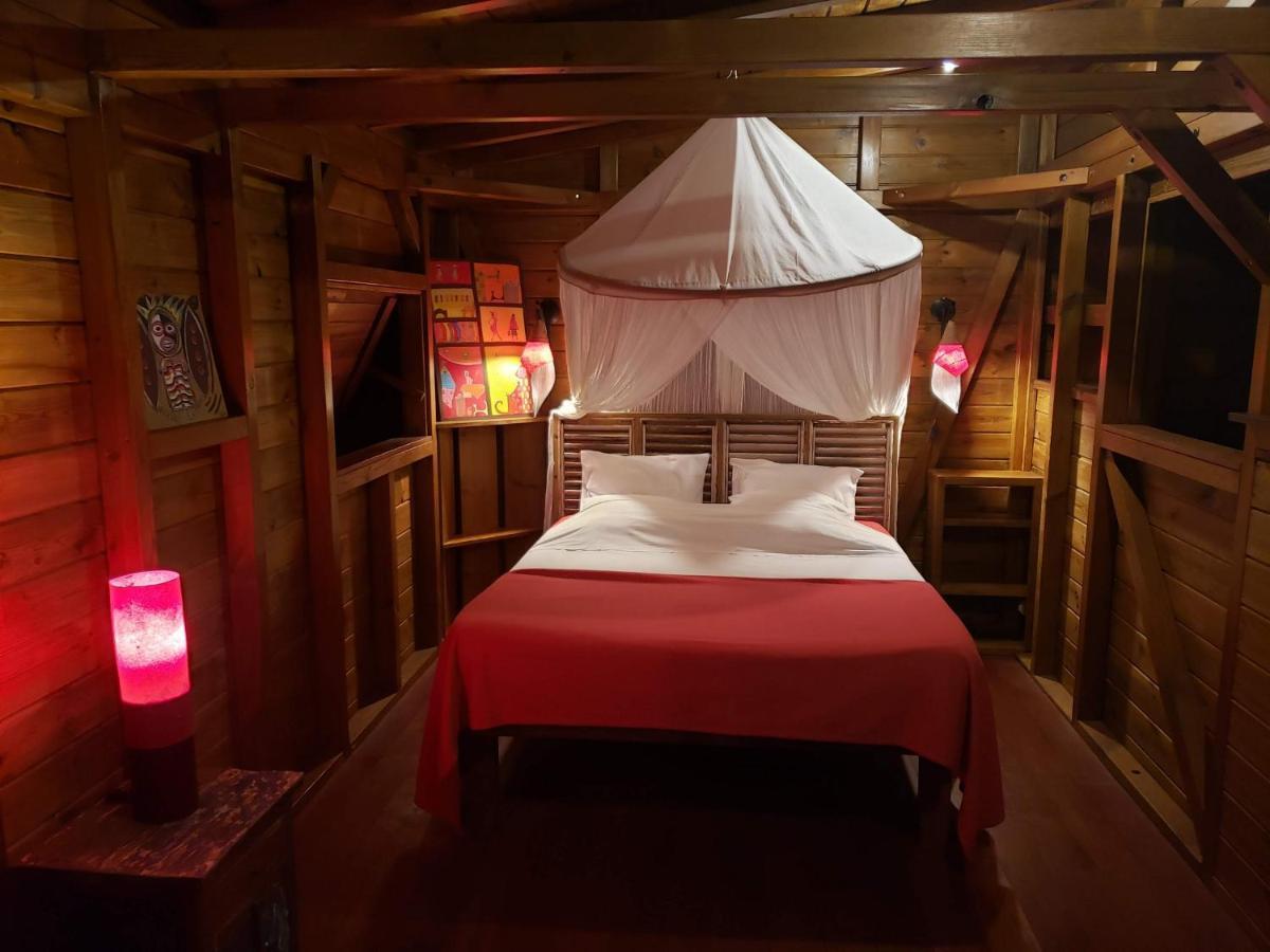 Les Bananes Vertes Ecolodges Saint-Claude Kültér fotó