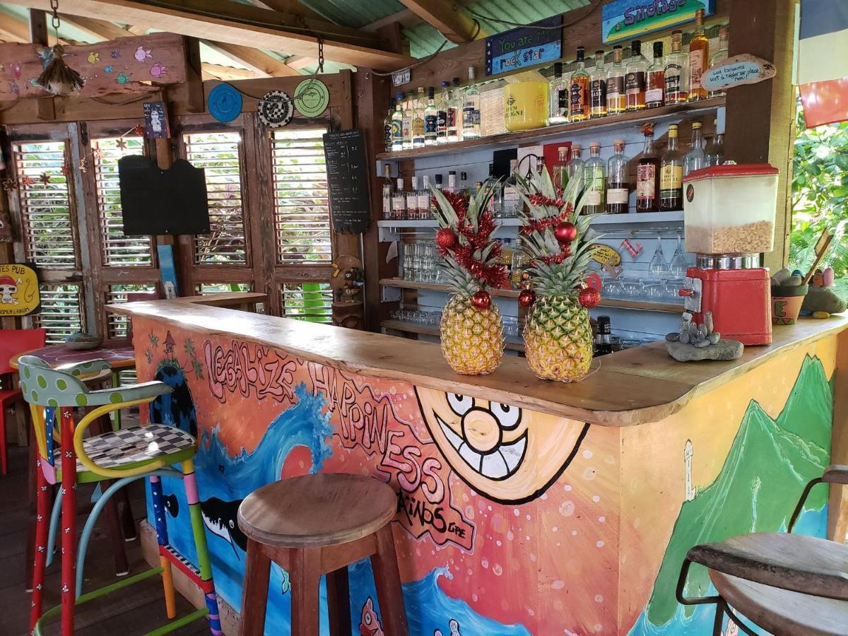 Les Bananes Vertes Ecolodges Saint-Claude Kültér fotó