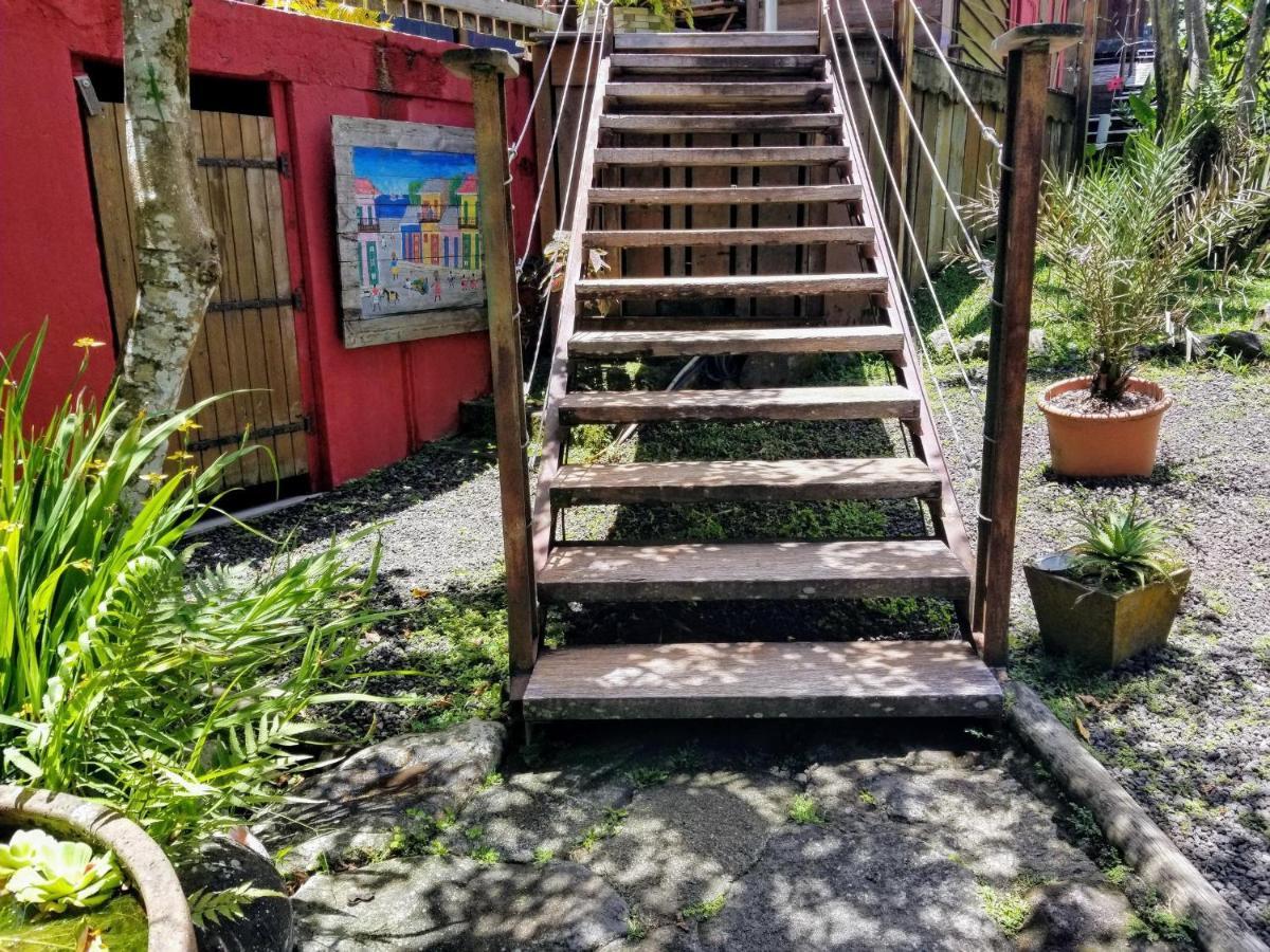 Les Bananes Vertes Ecolodges Saint-Claude Kültér fotó