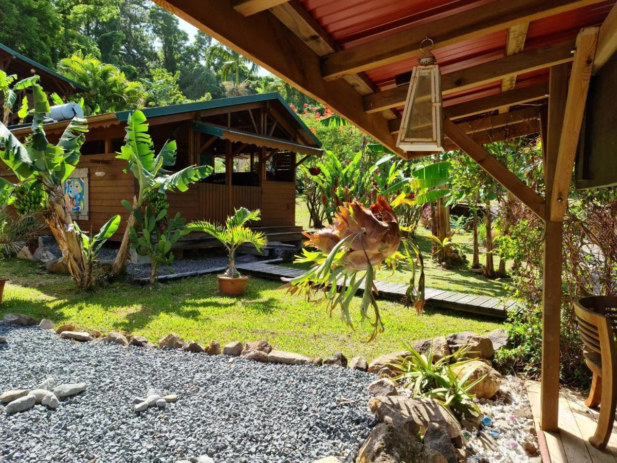 Les Bananes Vertes Ecolodges Saint-Claude Kültér fotó