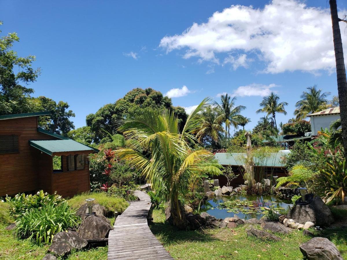 Les Bananes Vertes Ecolodges Saint-Claude Kültér fotó
