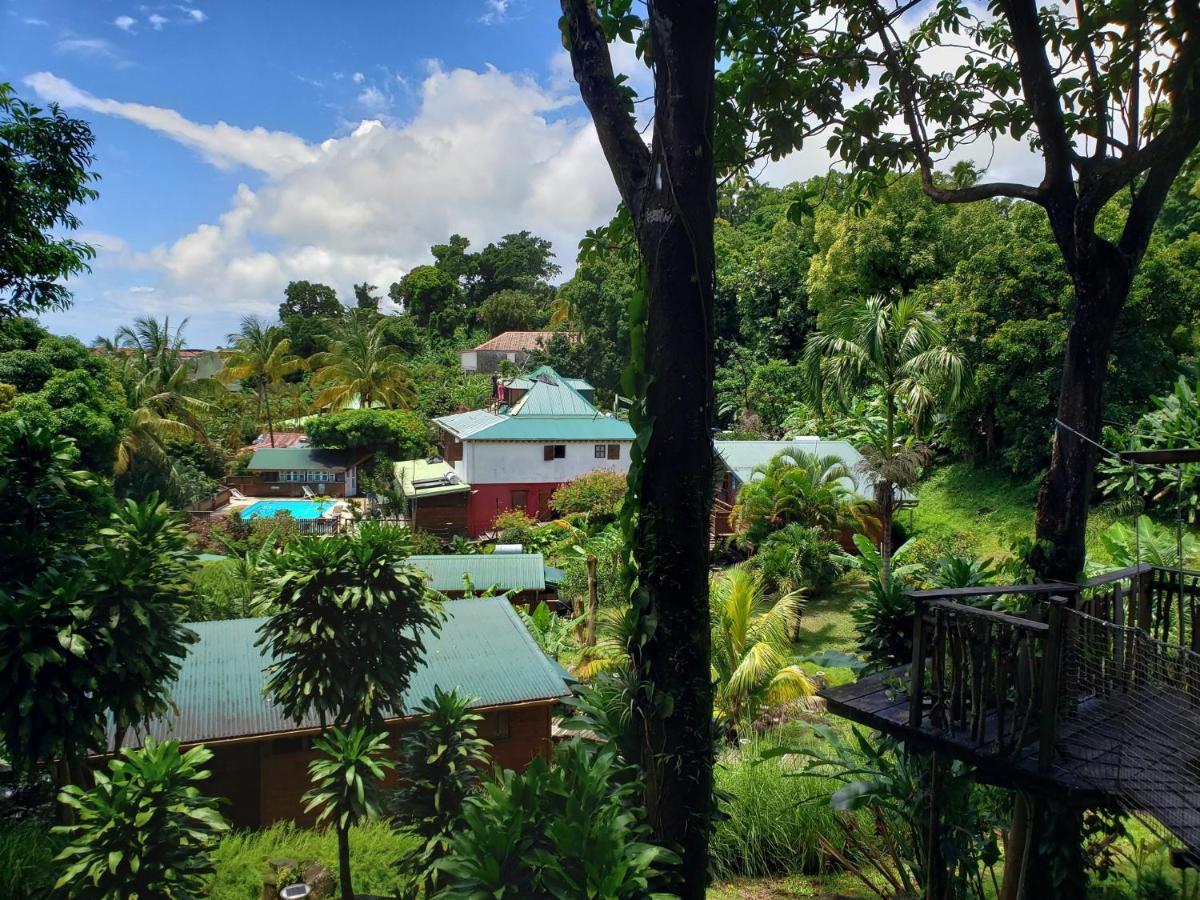 Les Bananes Vertes Ecolodges Saint-Claude Kültér fotó