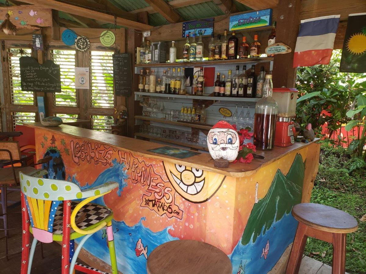 Les Bananes Vertes Ecolodges Saint-Claude Kültér fotó